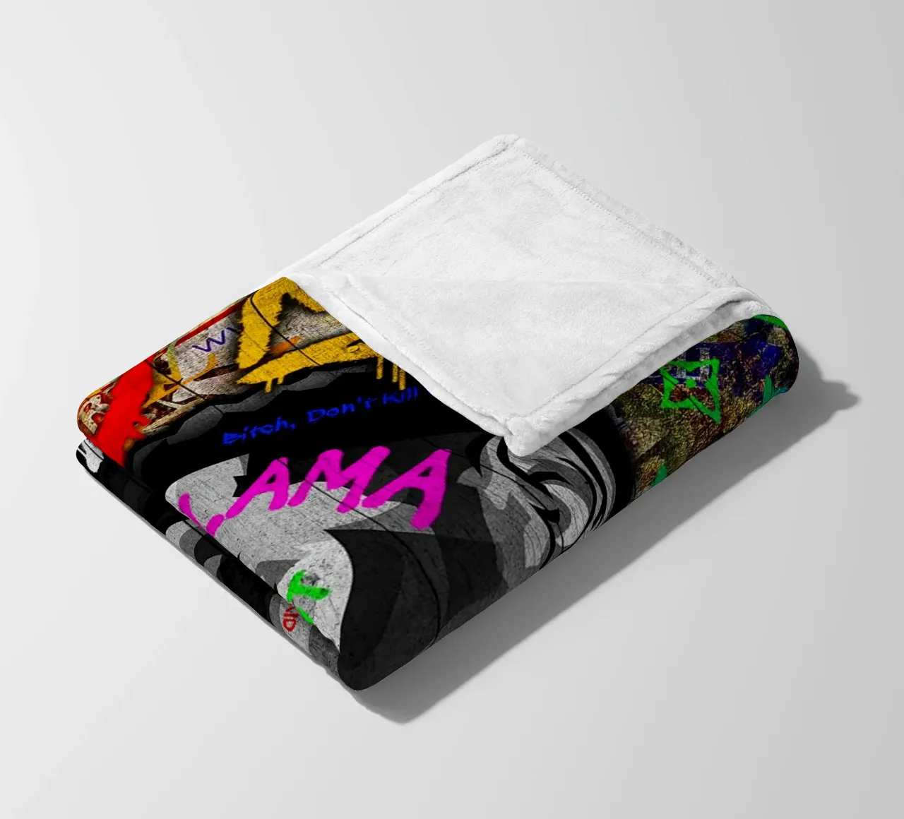 Pop art kendrick lamar coperta in pile da FreeArtStudio