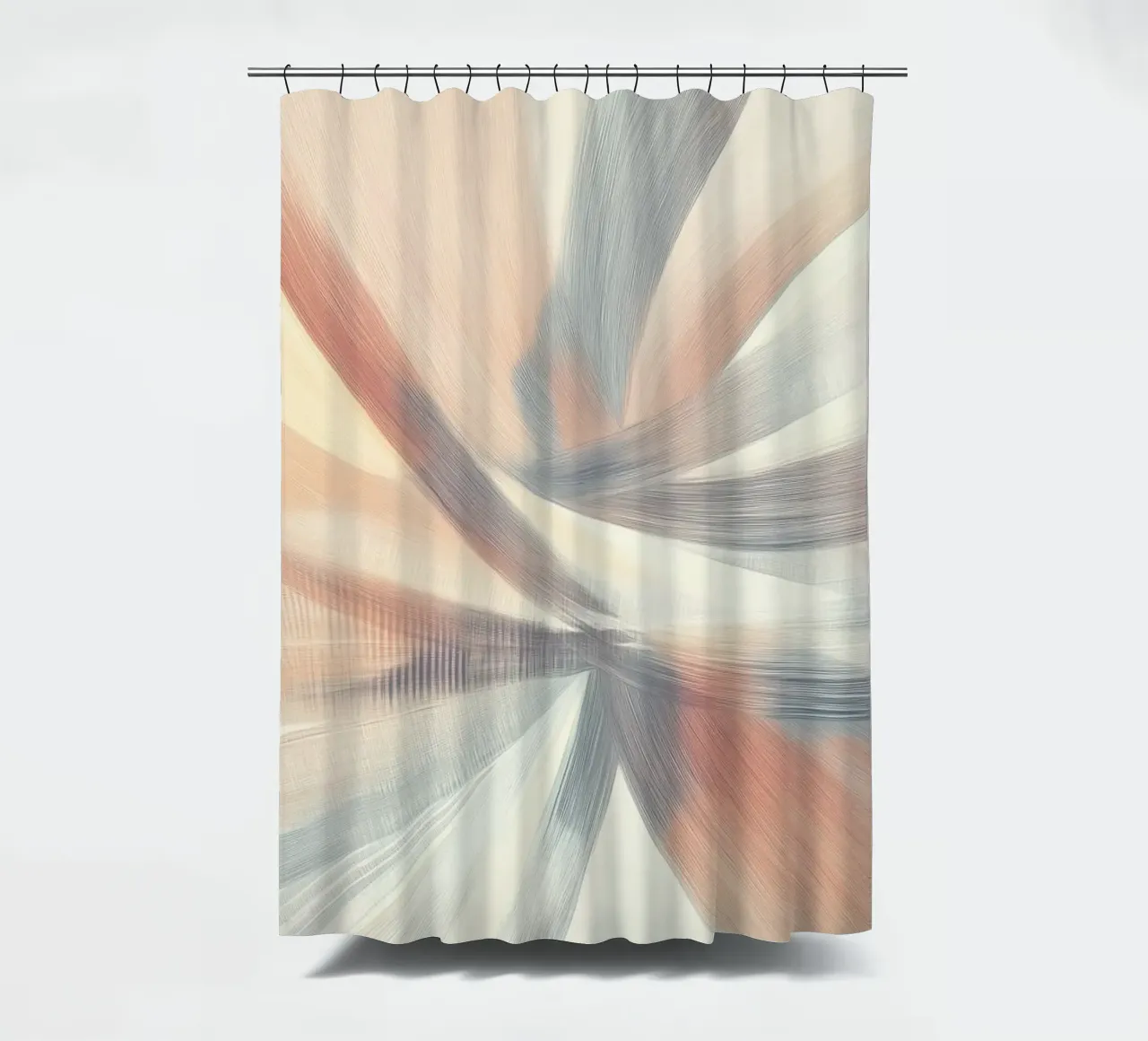Astratto in colori tenui tenda da doccia da Imagine