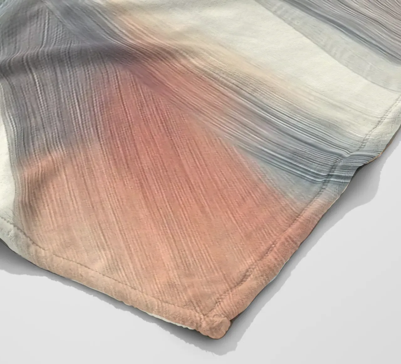 Astratto in colori tenui coperta in pile da Imagine