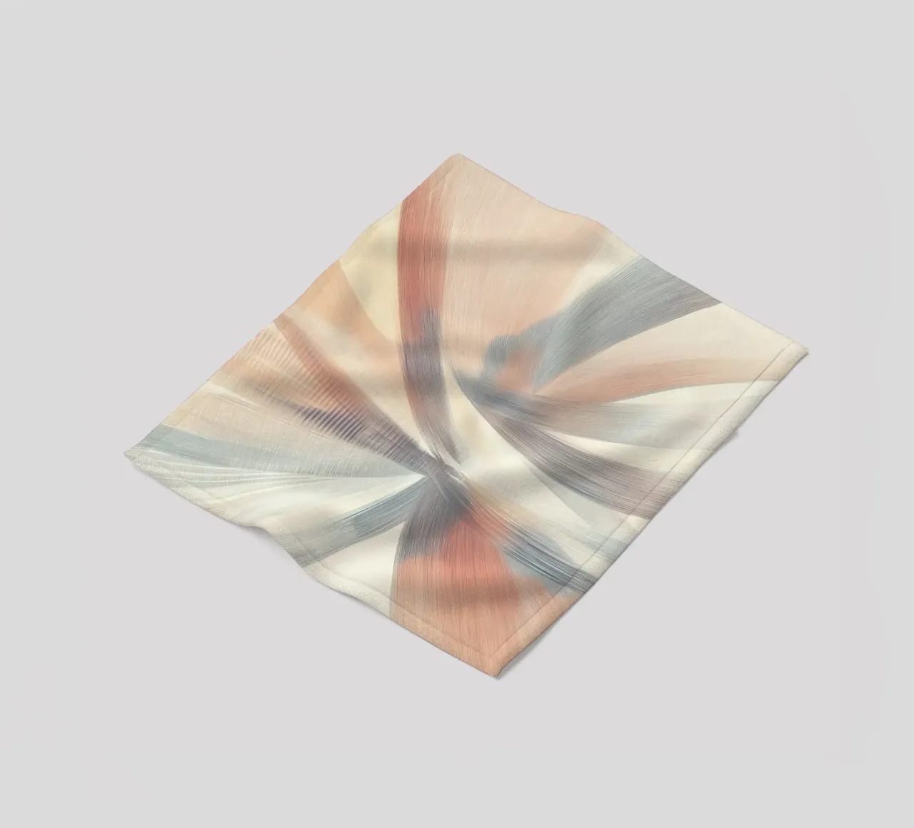 Astratto in colori tenui coperta in pile da Imagine