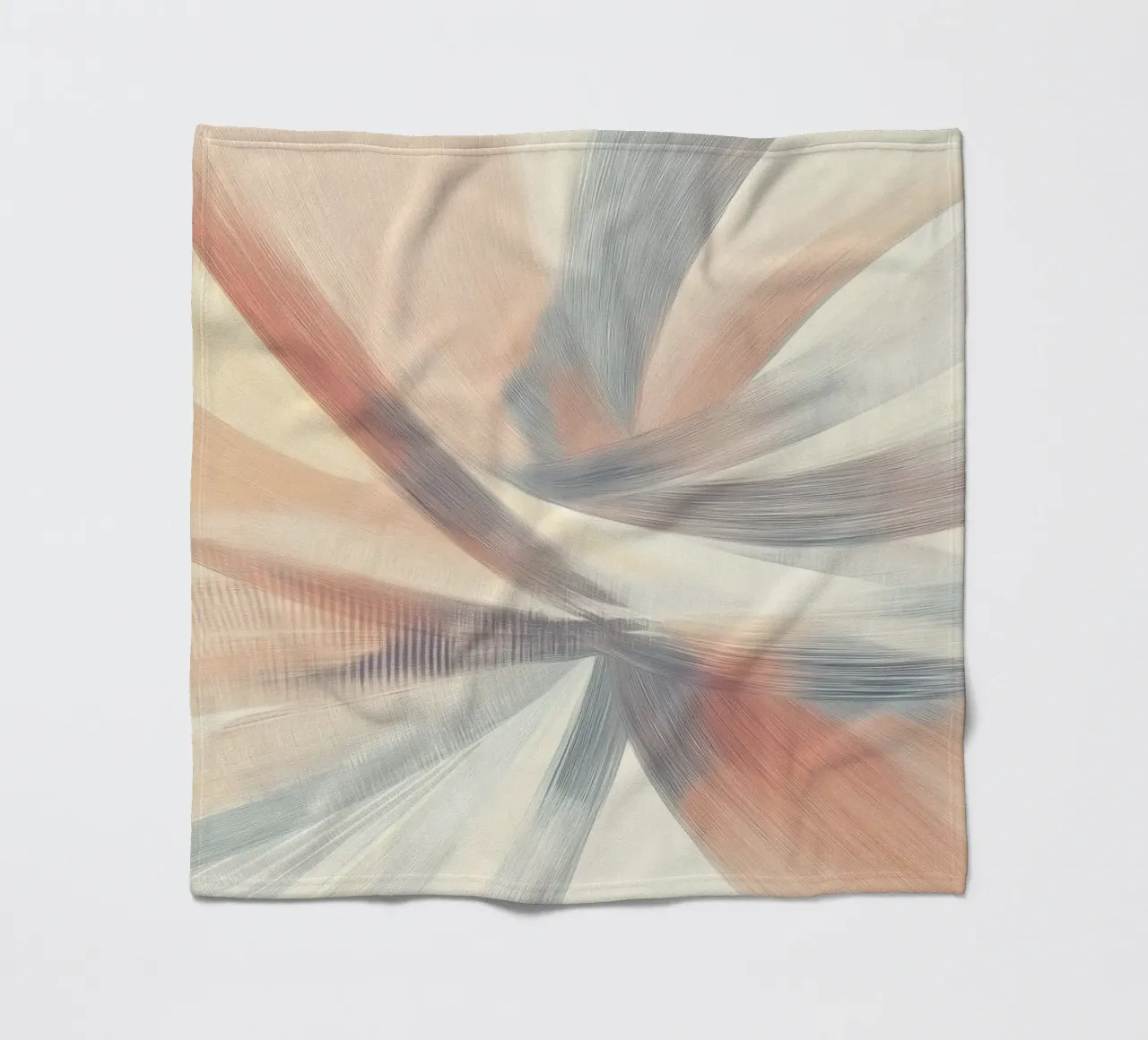 Astratto in colori tenui coperta in pile da Imagine