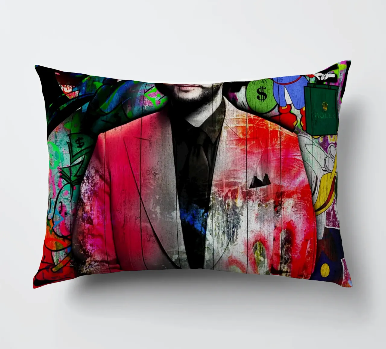 Pop art the weeknd cuscino da FreeArtStudio