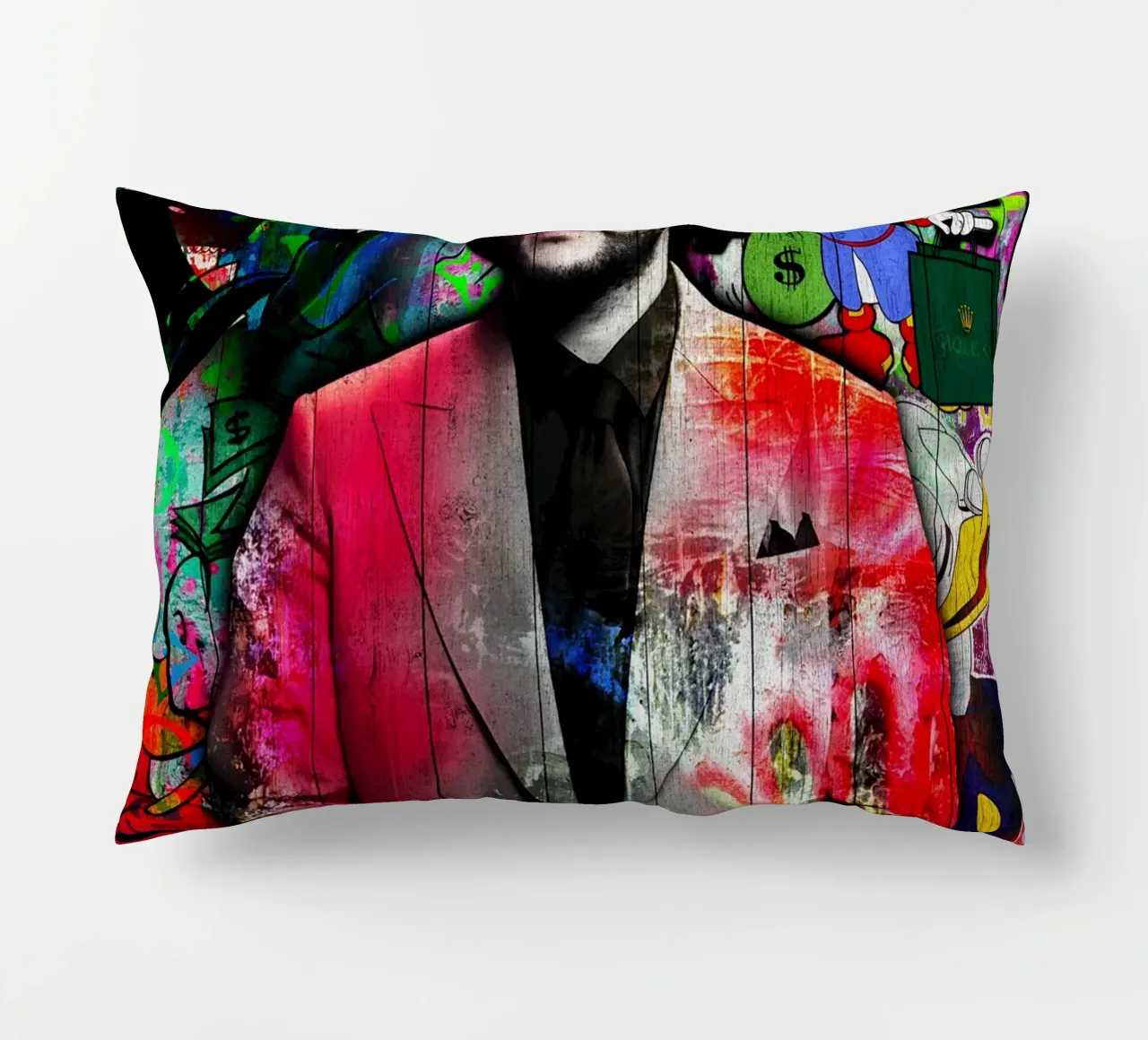 Pop art the weeknd cuscino da FreeArtStudio