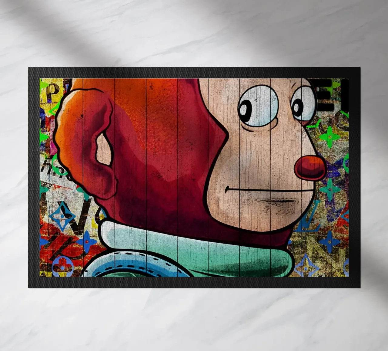 Pop Art Awkward Funny Monkey Meme zerbino da FreeArtStudio