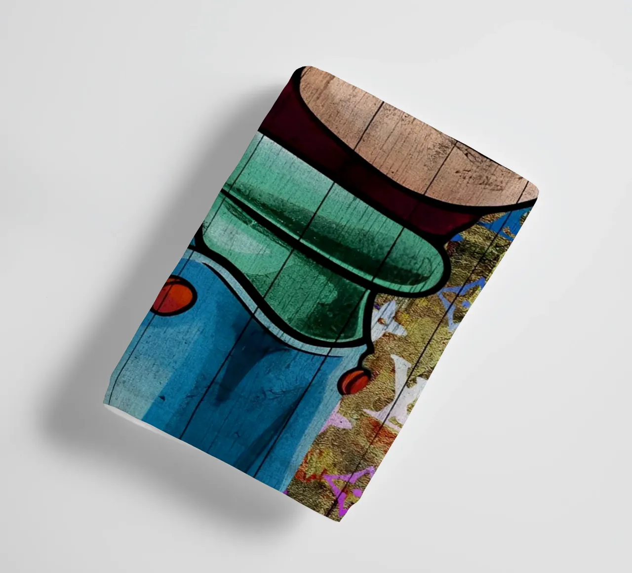 Pop Art Awkward Funny Monkey Meme asciugamano da bagno da FreeArtStudio