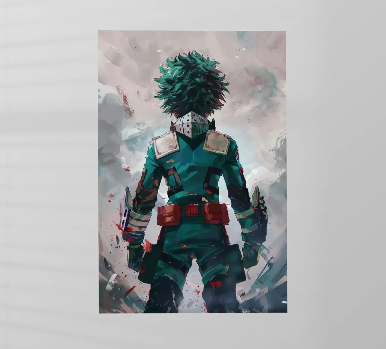 Midoriya Izuku From My Hero Academia pellicola backlit da CreativeStudio
