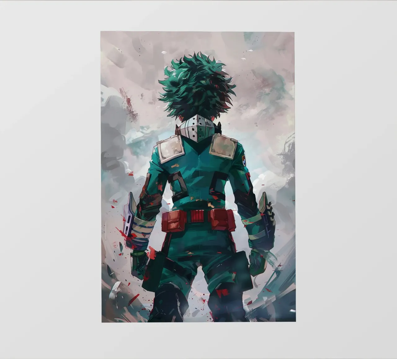Midoriya Izuku From My Hero Academia pellicola backlit da CreativeStudio