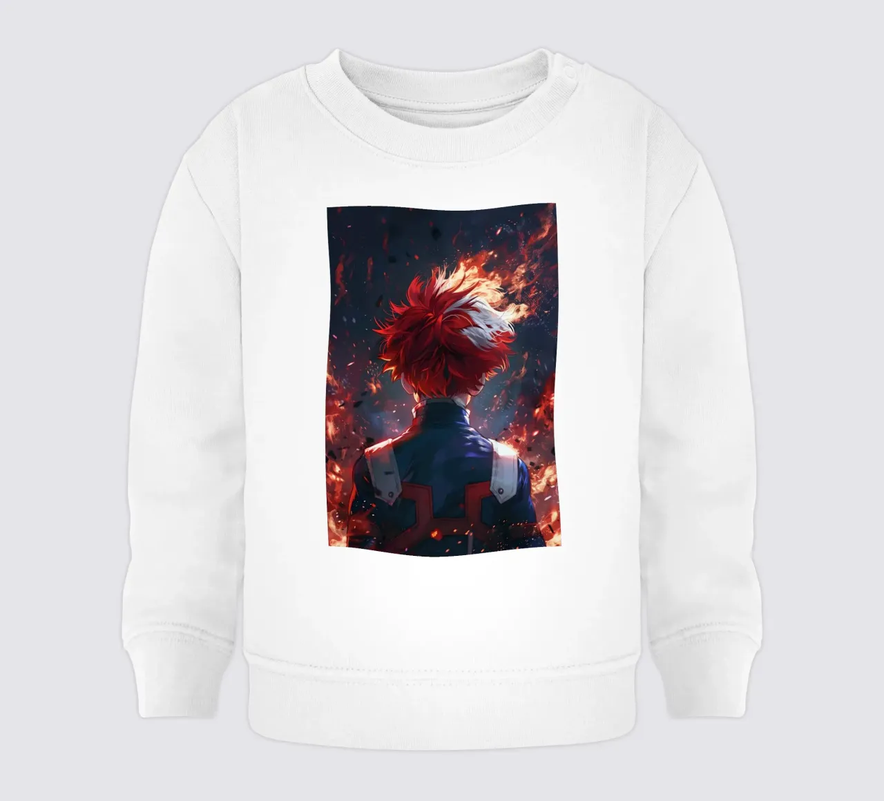 Shoto Todoroki From My Hero Academia felpa neonato da CreativeStudio