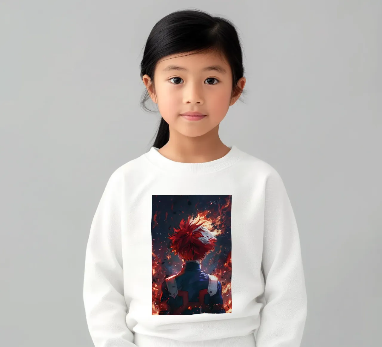 Shoto Todoroki From My Hero Academia felpa bambino da CreativeStudio