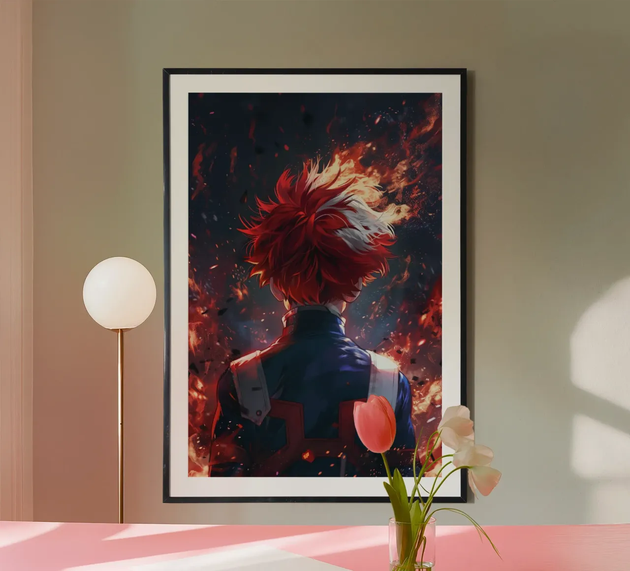 Shoto Todoroki From My Hero Academia carta hahnemühle da CreativeStudio