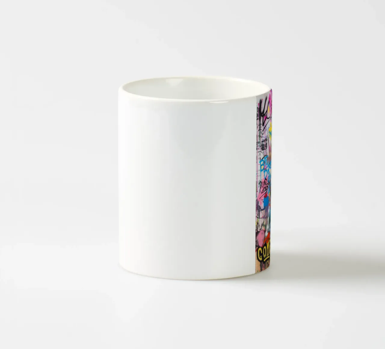 Pop art Charlie Chaplin tazza in ceramica da FreeArtStudio