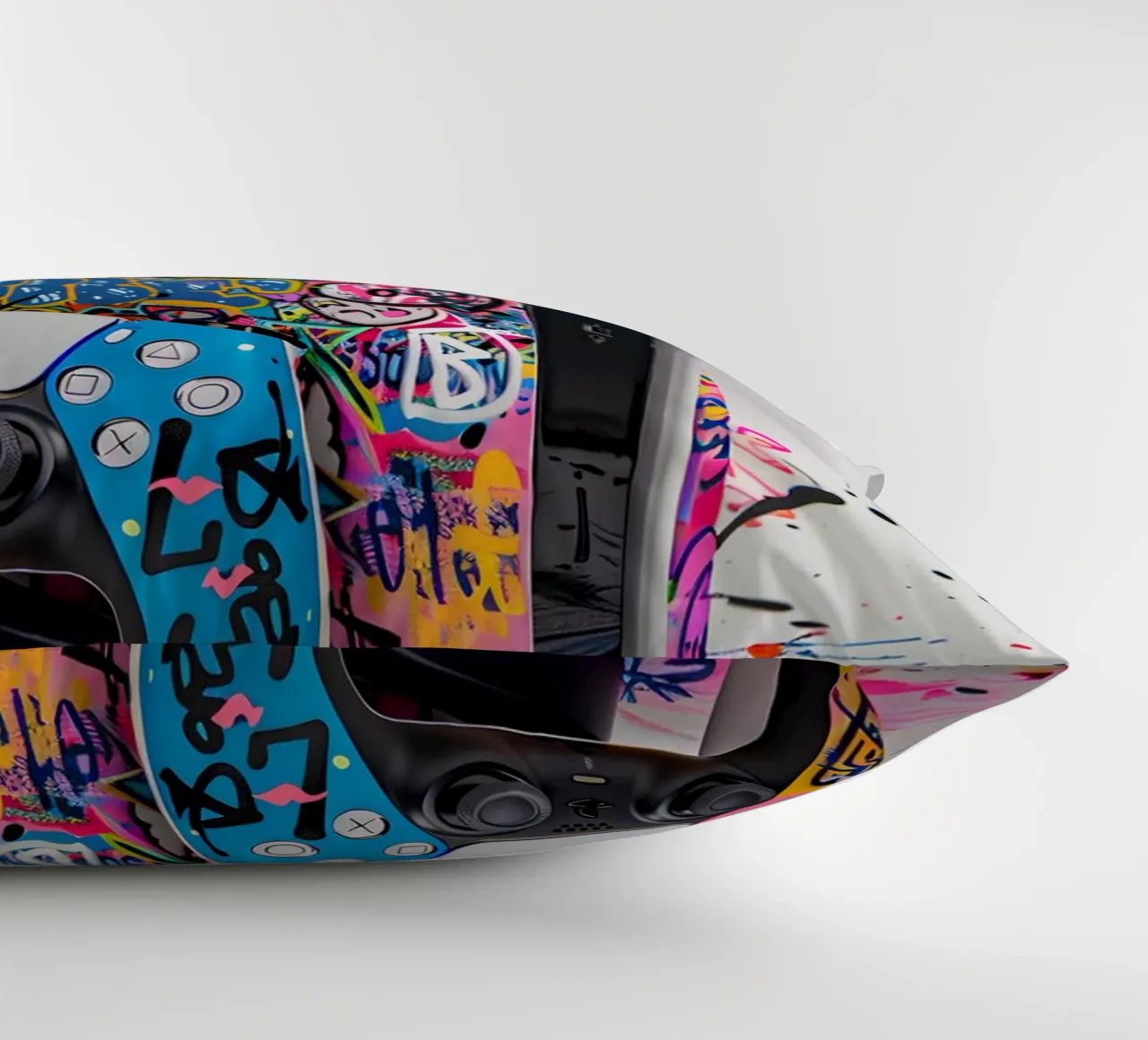 Pop art Playstation 5 console cuscino da FreeArtStudio