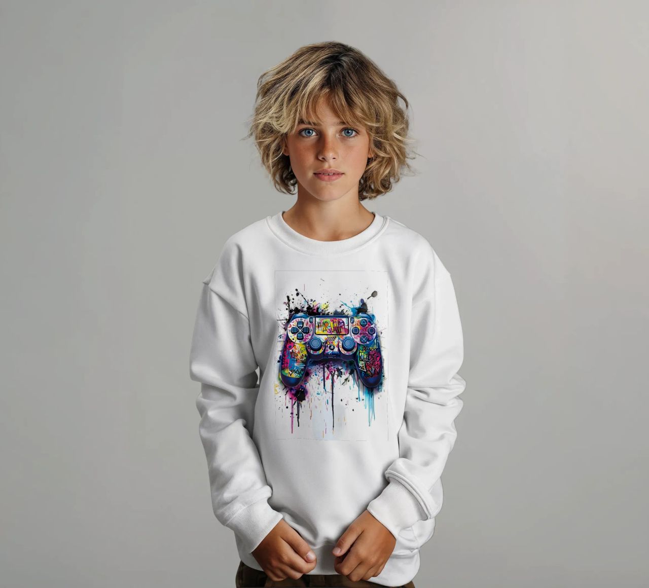 PlayStation controller felpa bambino da FreeArtStudio
