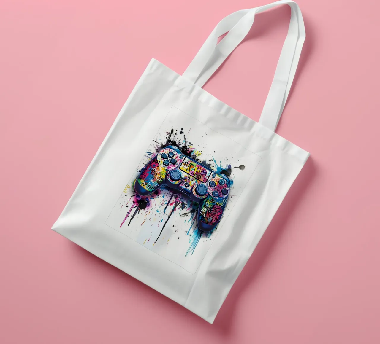 PlayStation controller borsa in juta da FreeArtStudio