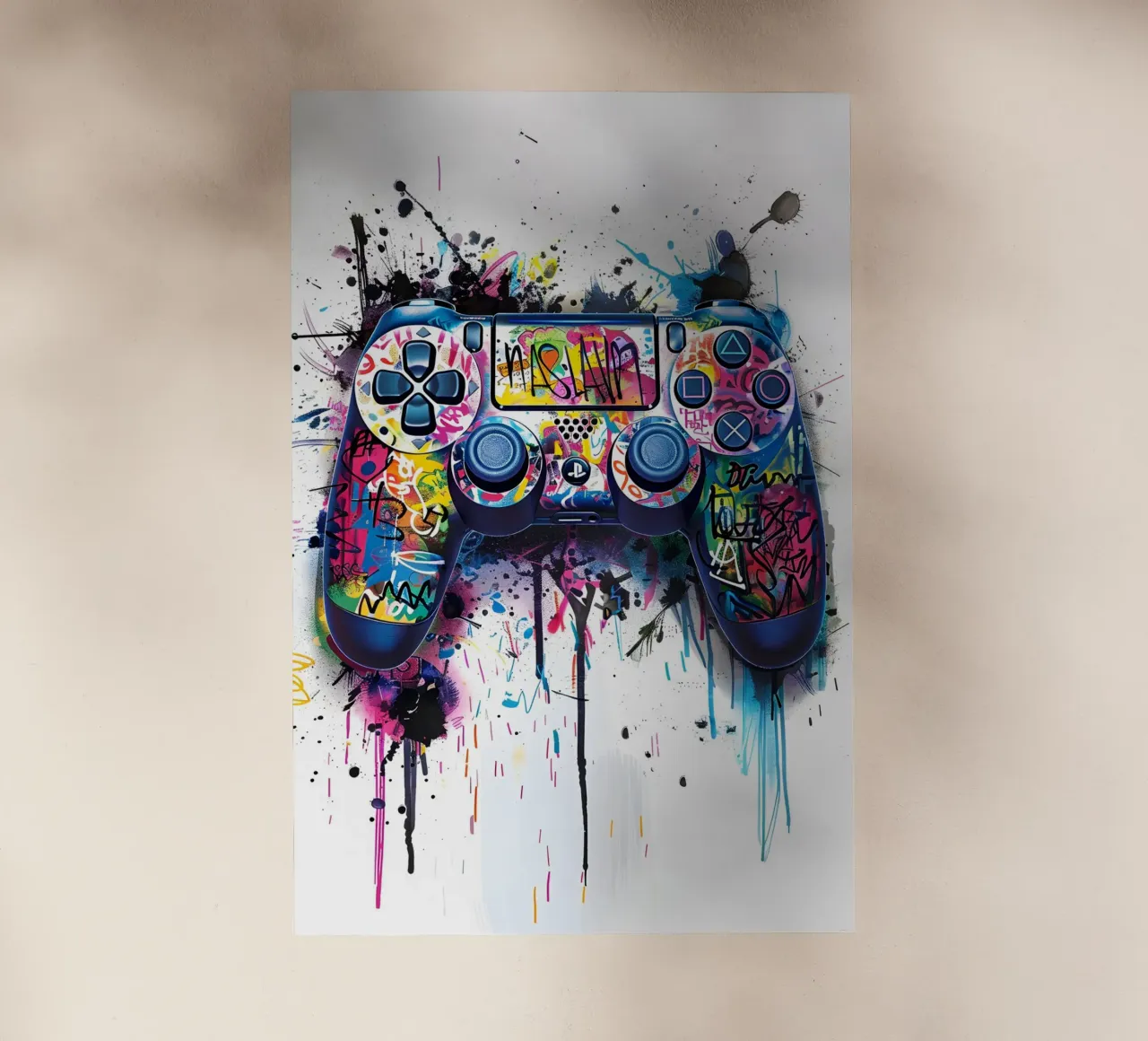 PlayStation controller pellicola backlit da FreeArtStudio