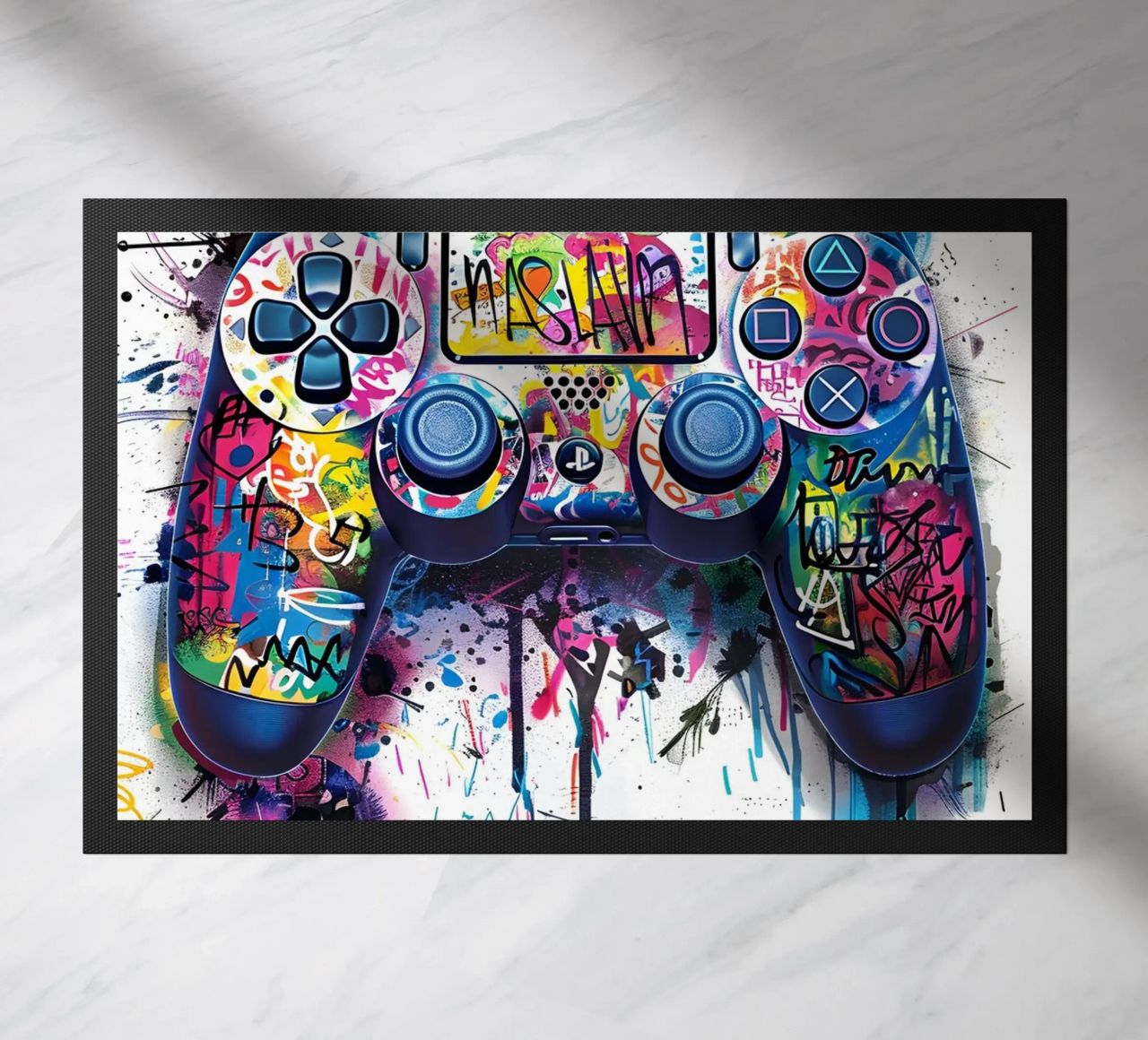 PlayStation controller felpudo de FreeArtStudio