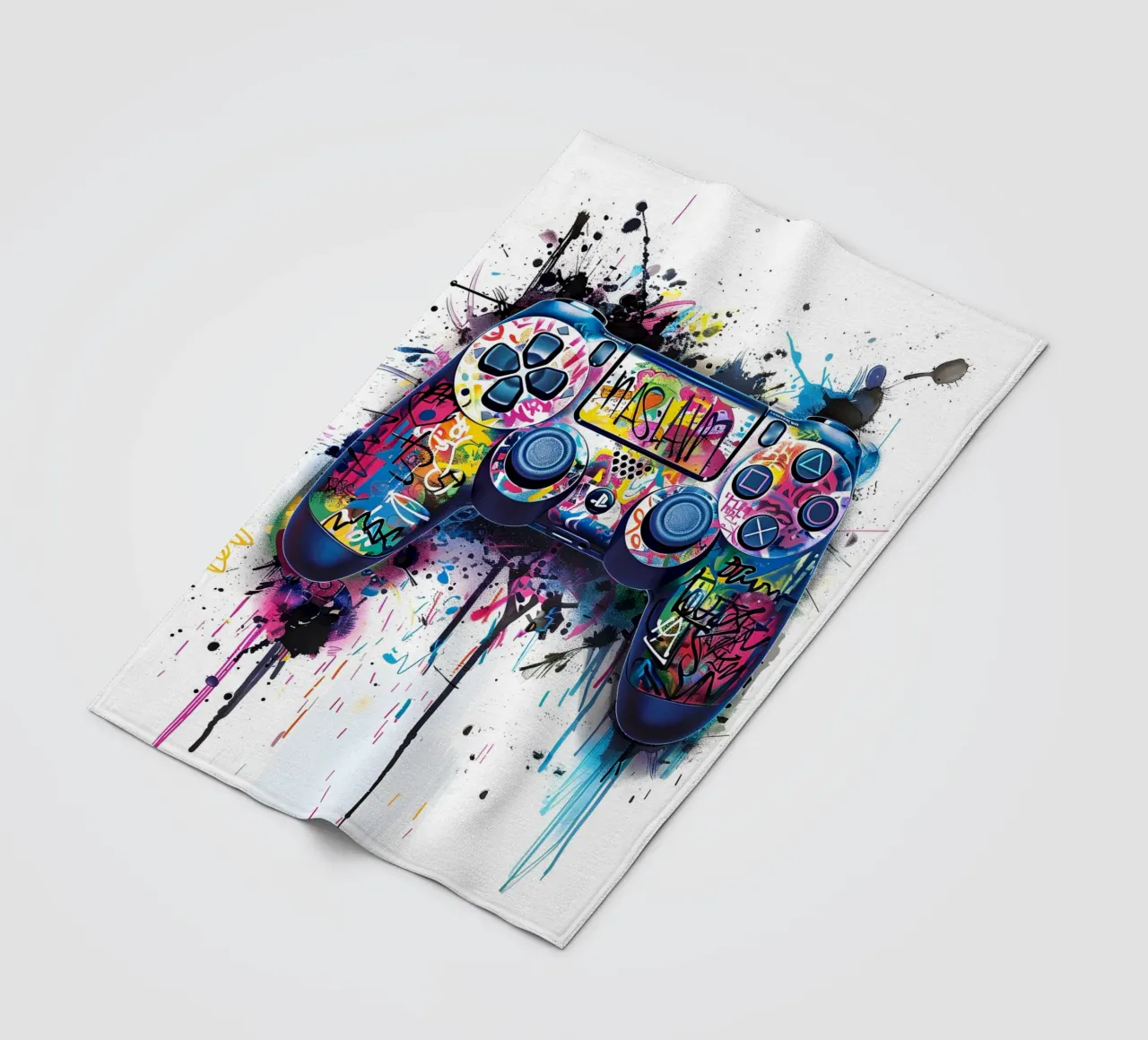PlayStation controller coperta in pile da FreeArtStudio
