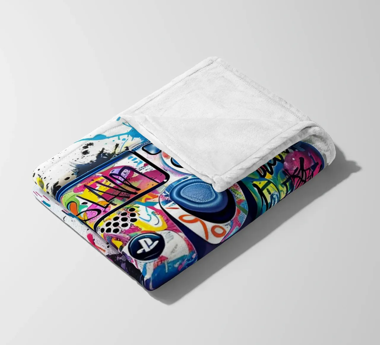 PlayStation controller coperta in pile da FreeArtStudio