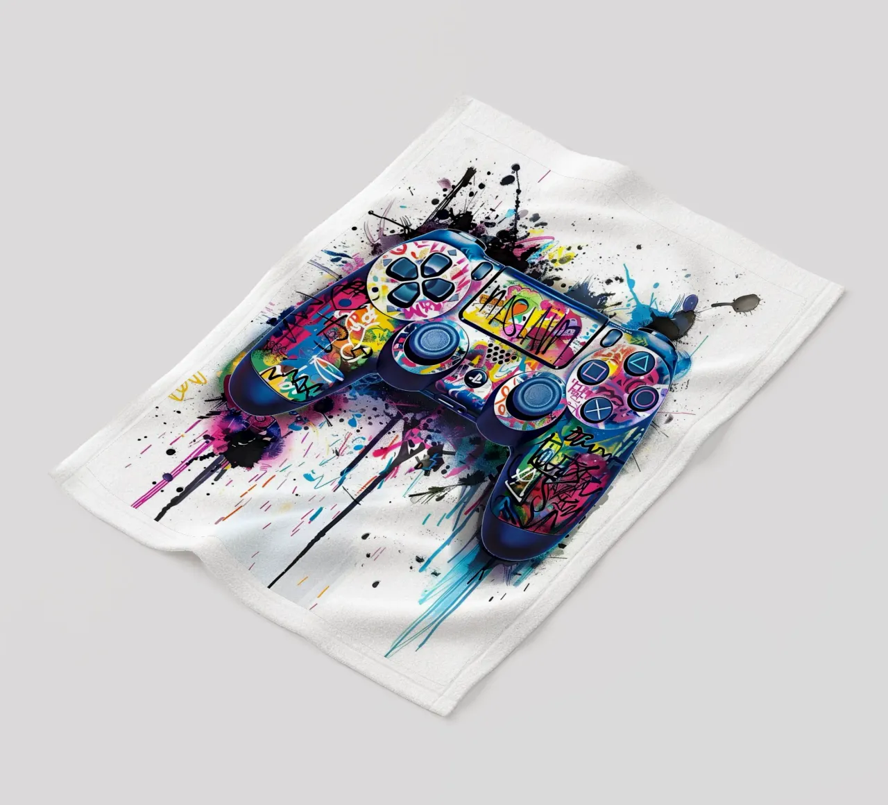 PlayStation controller coperta in pile da FreeArtStudio