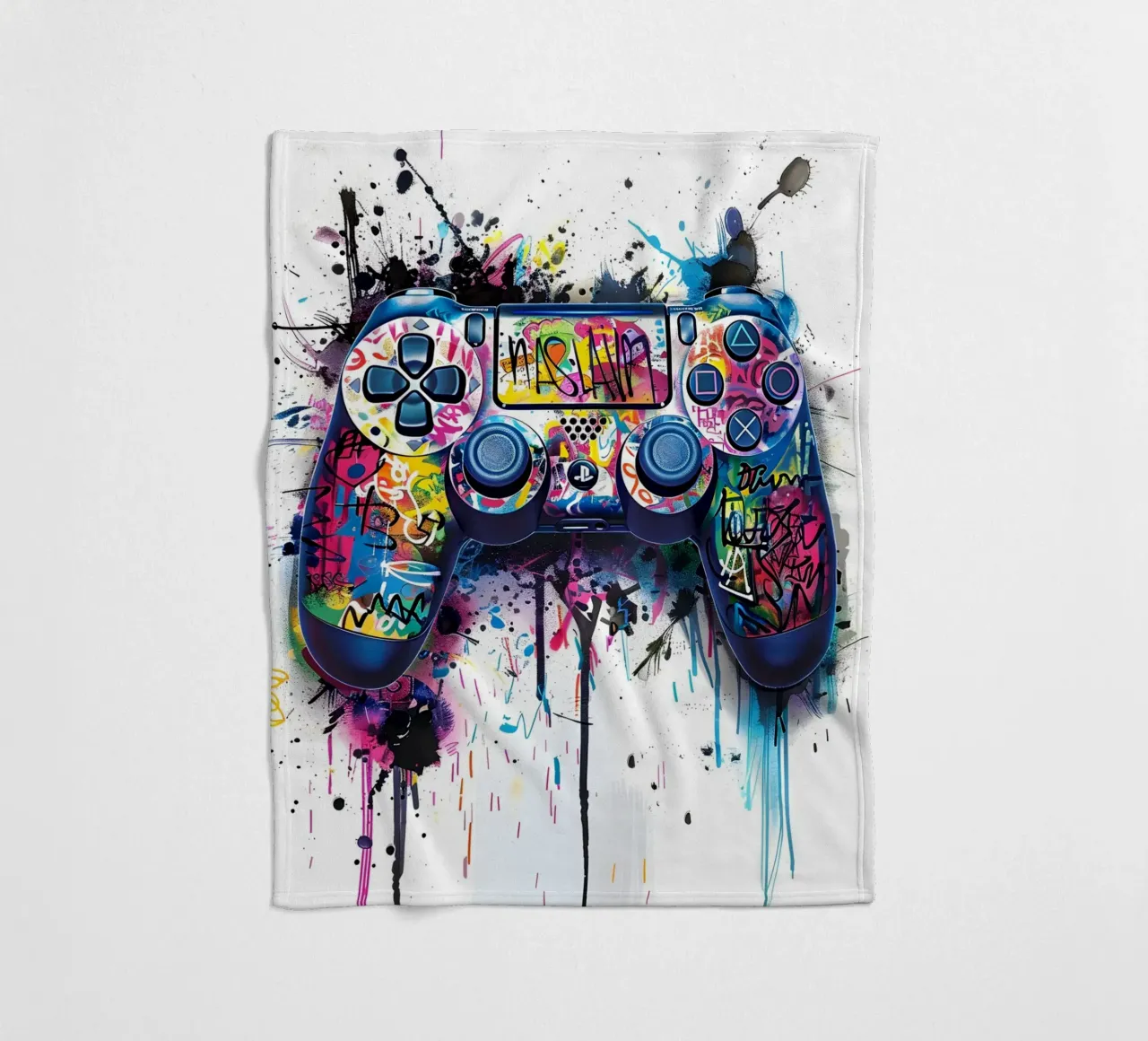 PlayStation controller coperta in pile da FreeArtStudio