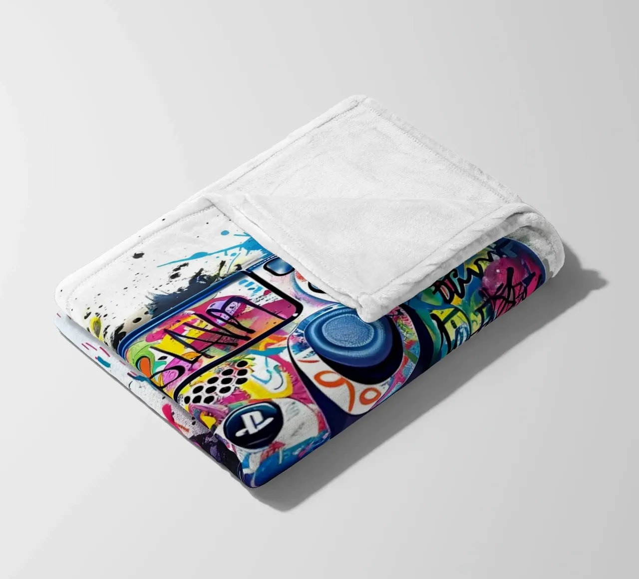 PlayStation controller coperta in pile da FreeArtStudio
