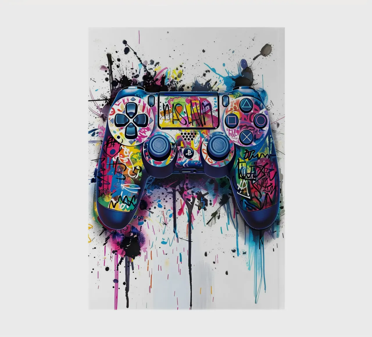PlayStation controller notebook by FreeArtStudio