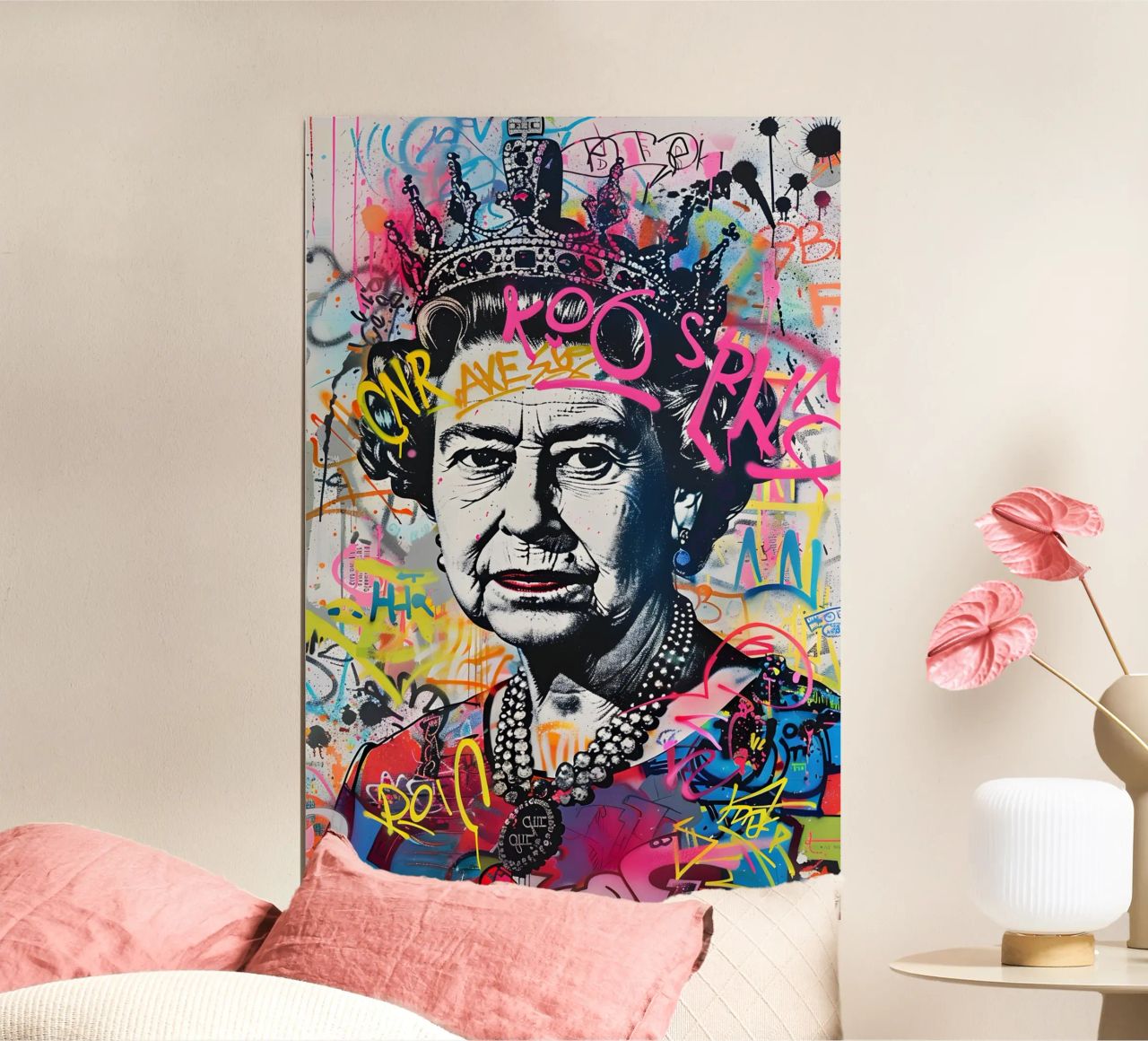 Queen Elizabeth II Poster von FreeArtStudio