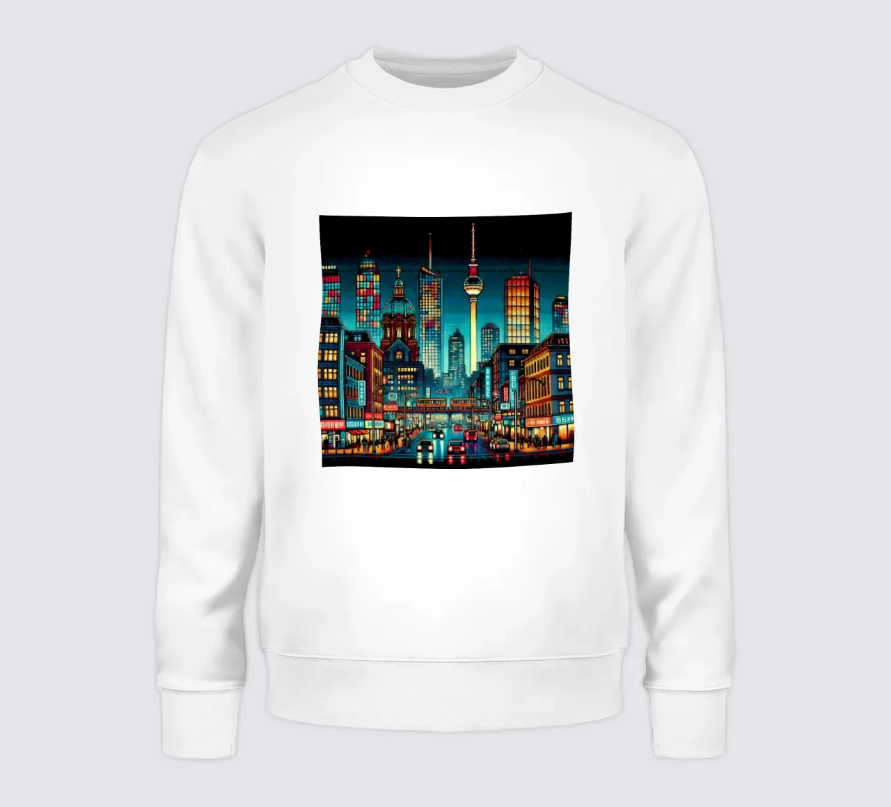 Berlino - Pixelart felpa da pixelart