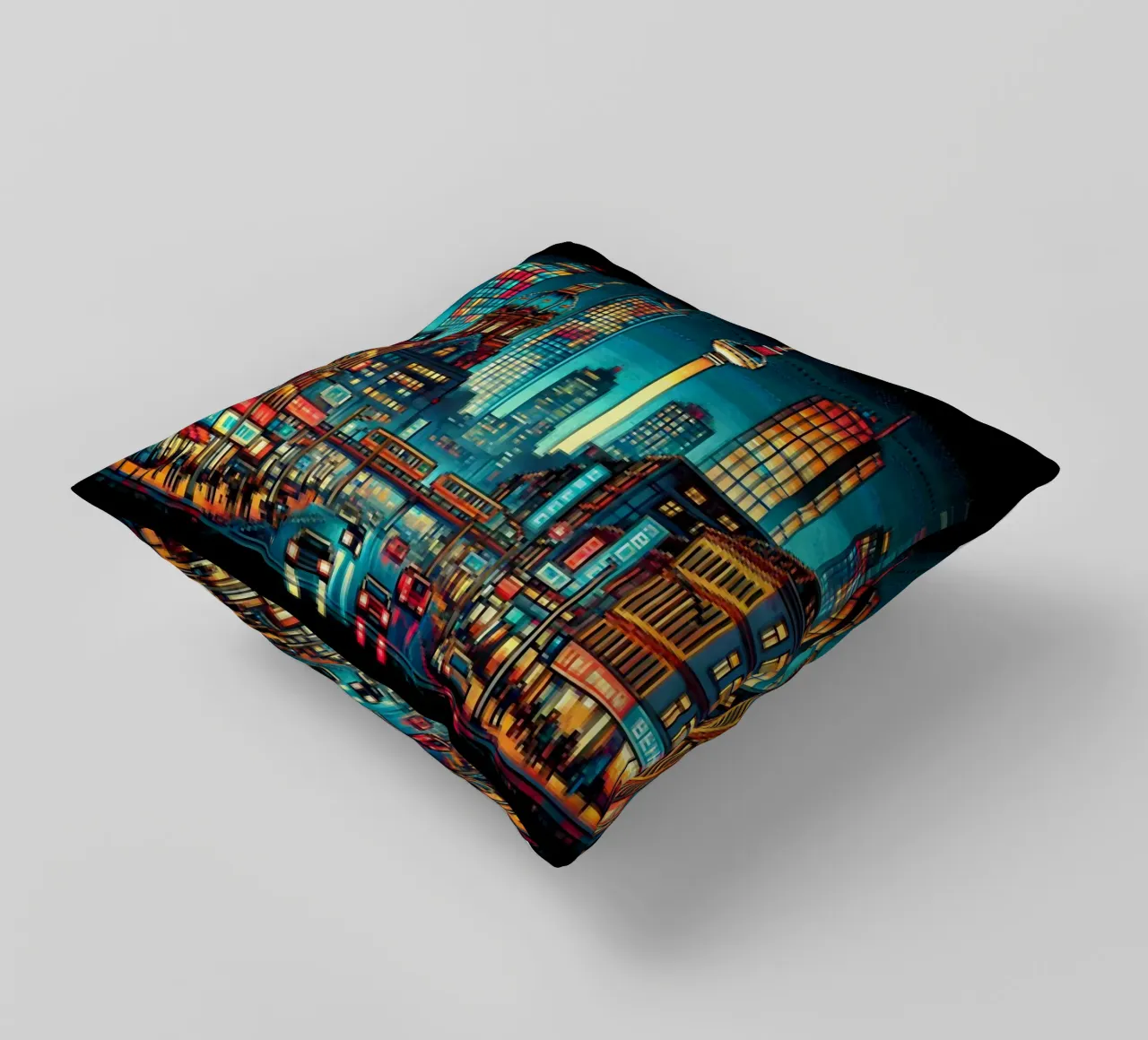 Berlino - Pixelart cuscino da pixelart