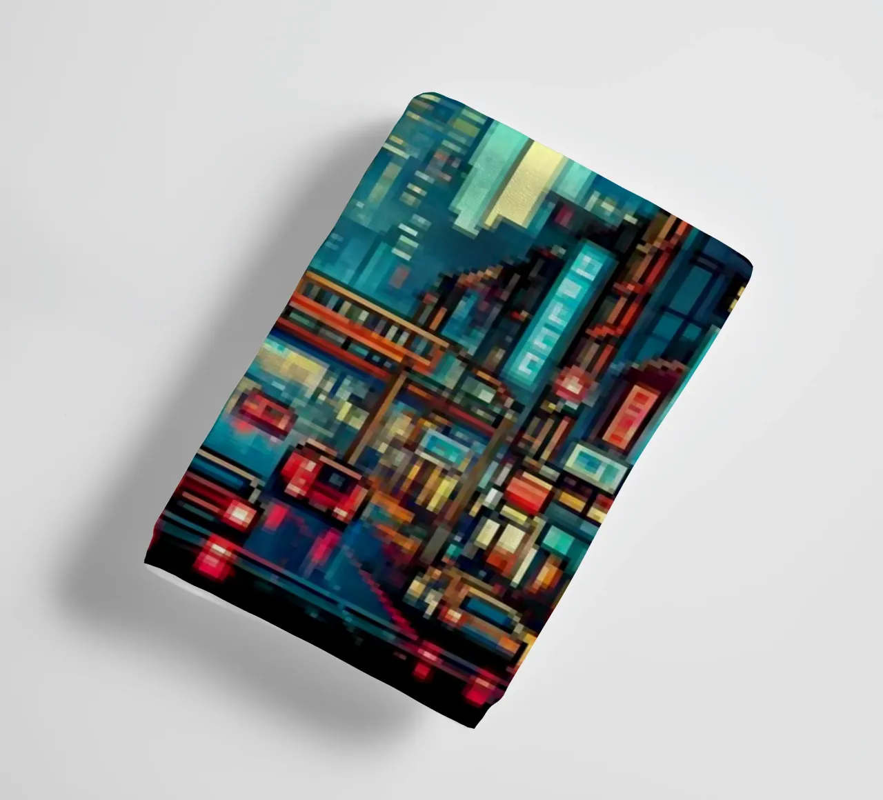 Berlino - Pixelart asciugamano da bagno da pixelart