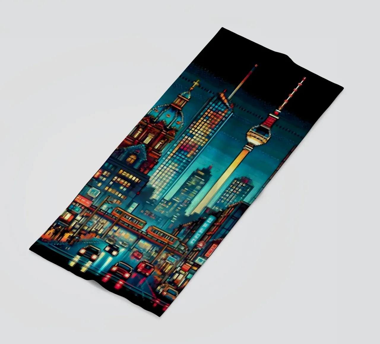 Berlino - Pixelart telo mare da pixelart