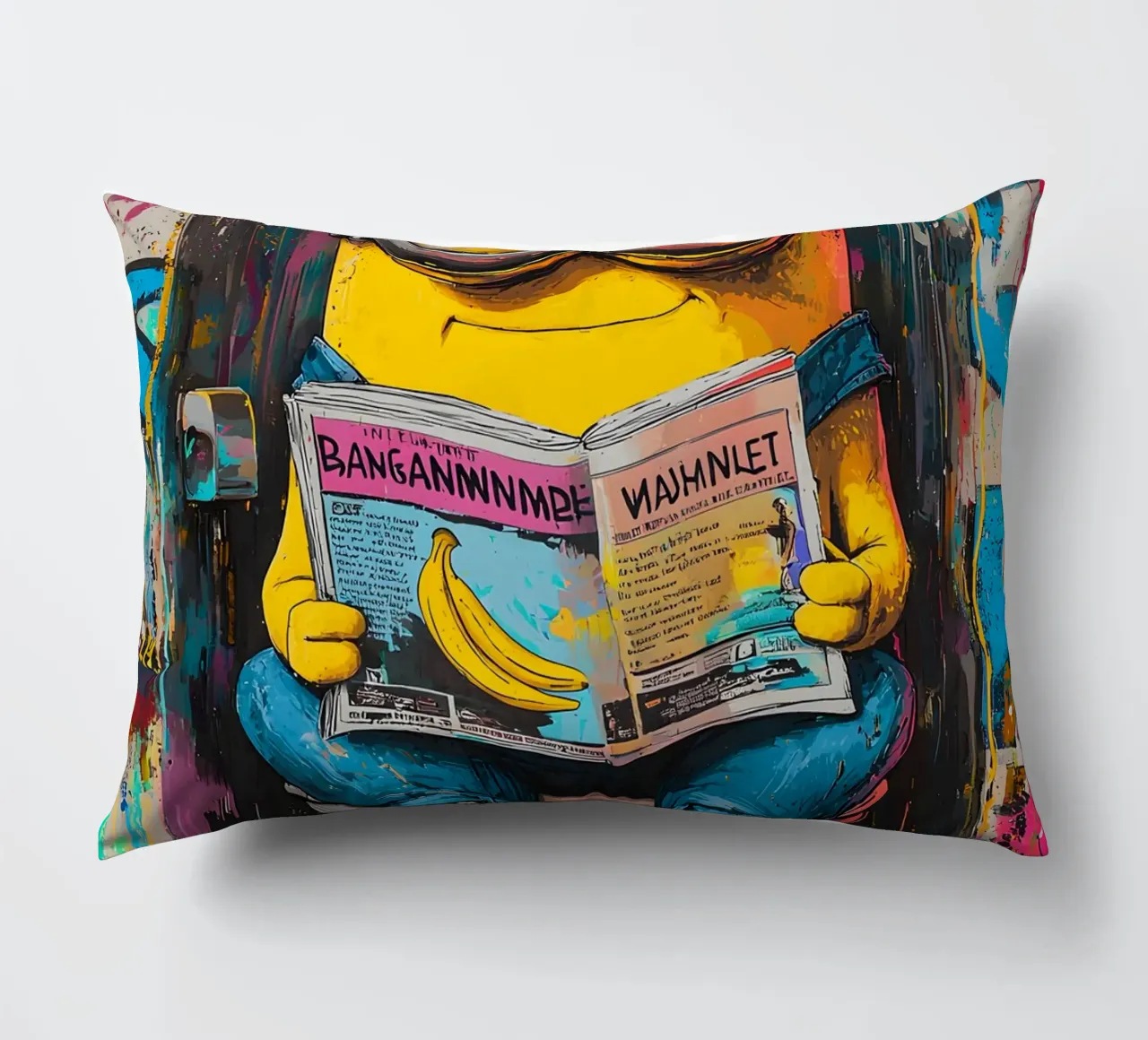 Funny Minion Toilet cuscino da FreeArtStudio