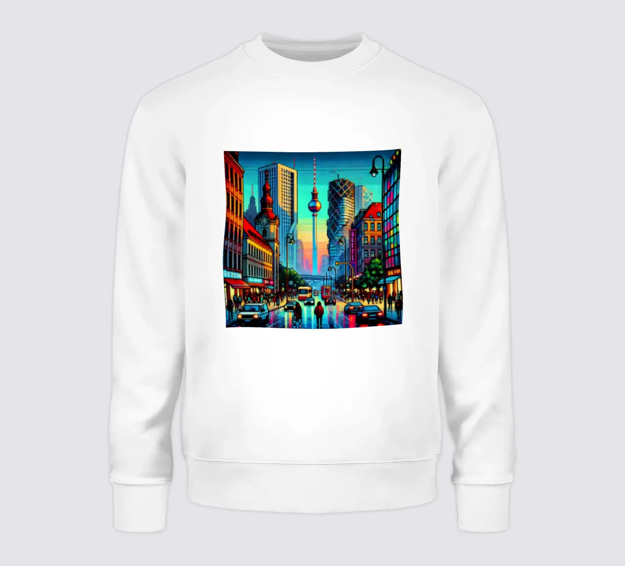 Berlino - Pixelart felpa da pixelart