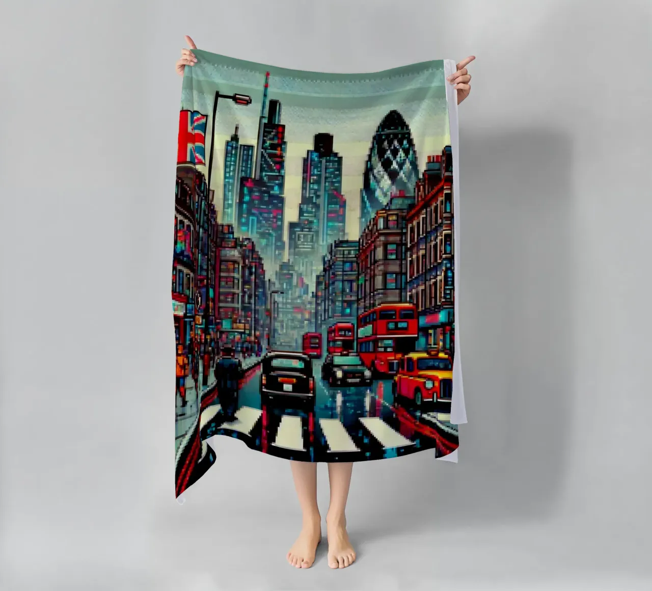 Londra - Pixelart telo mare da pixelart