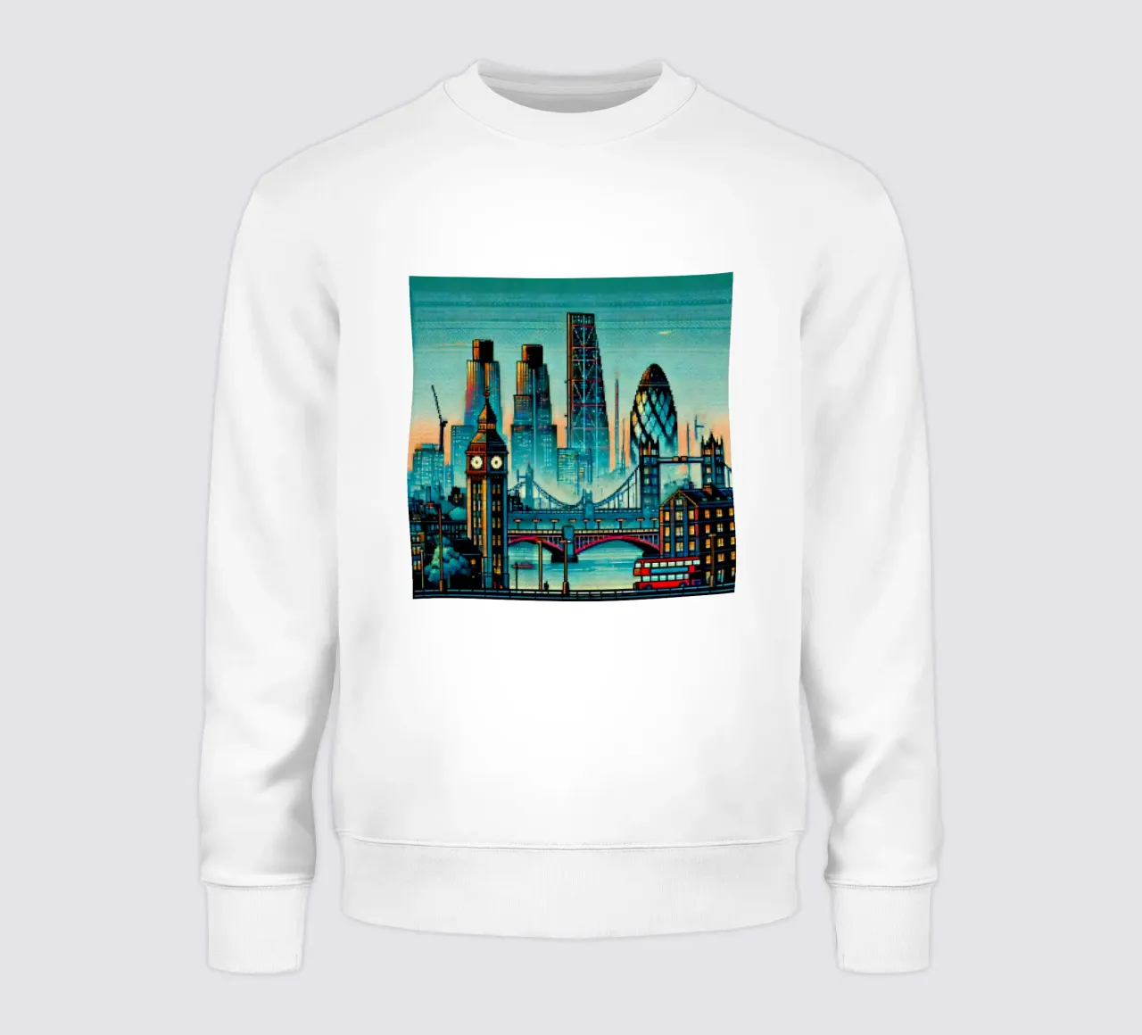 Londra - Pixelart felpa da pixelart