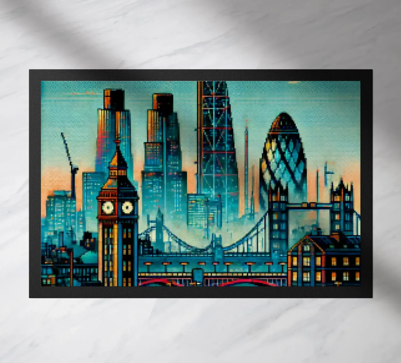 Londra - Pixelart zerbino da pixelart