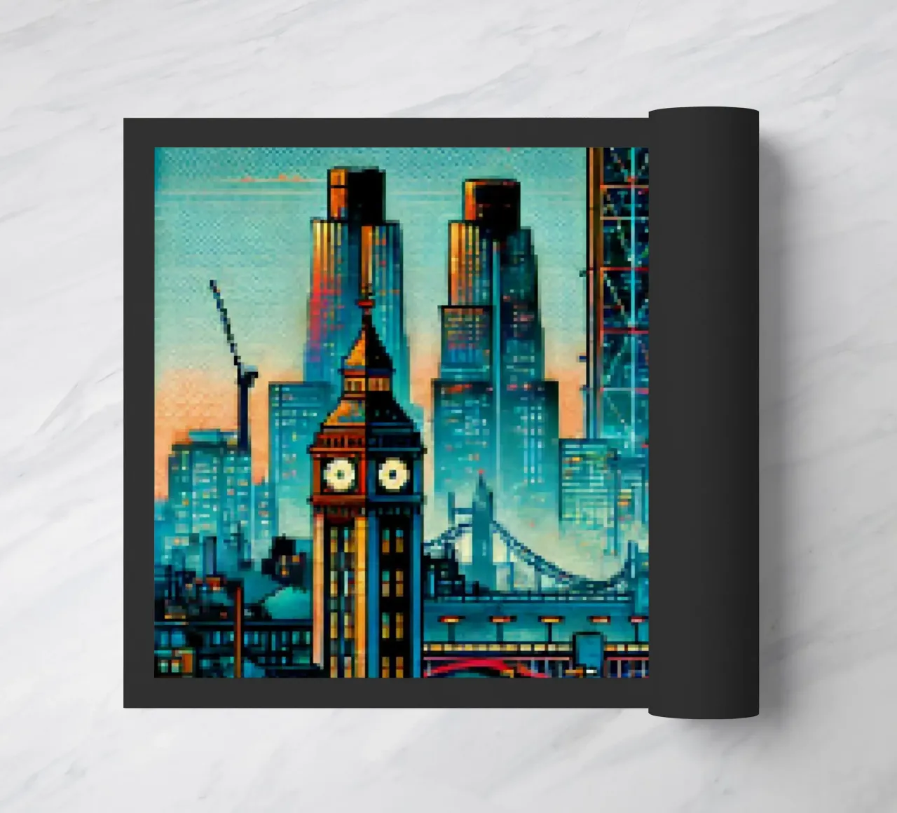 Londra - Pixelart zerbino da pixelart