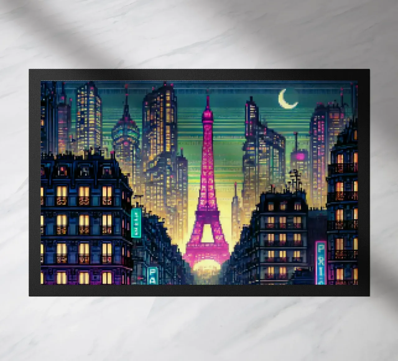 Parigi - Pixelart zerbino da pixelart