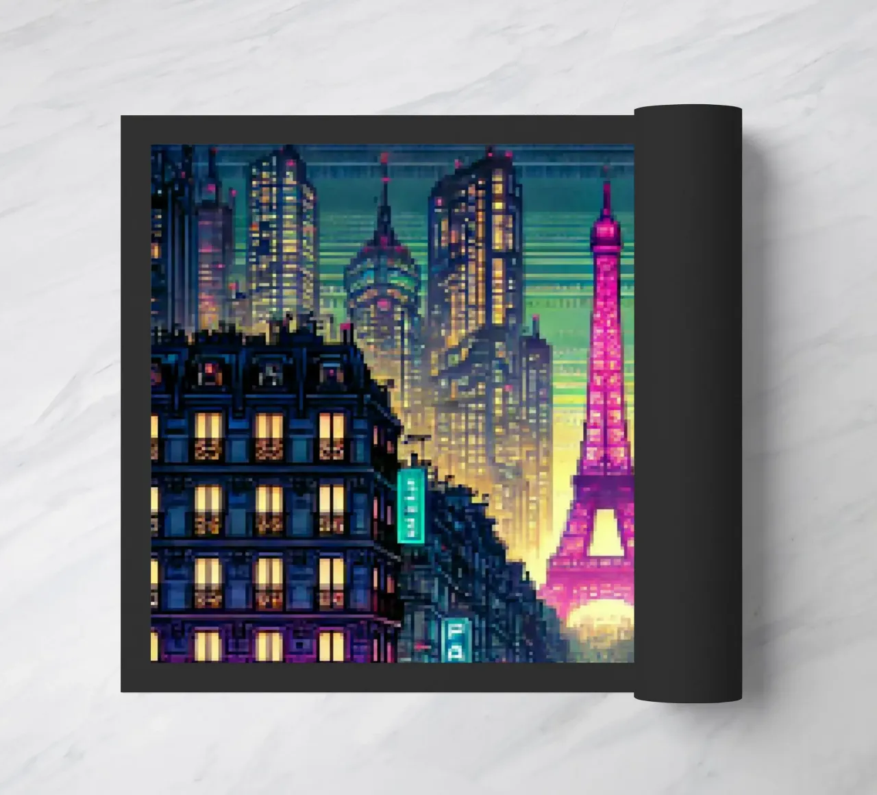 Parigi - Pixelart zerbino da pixelart