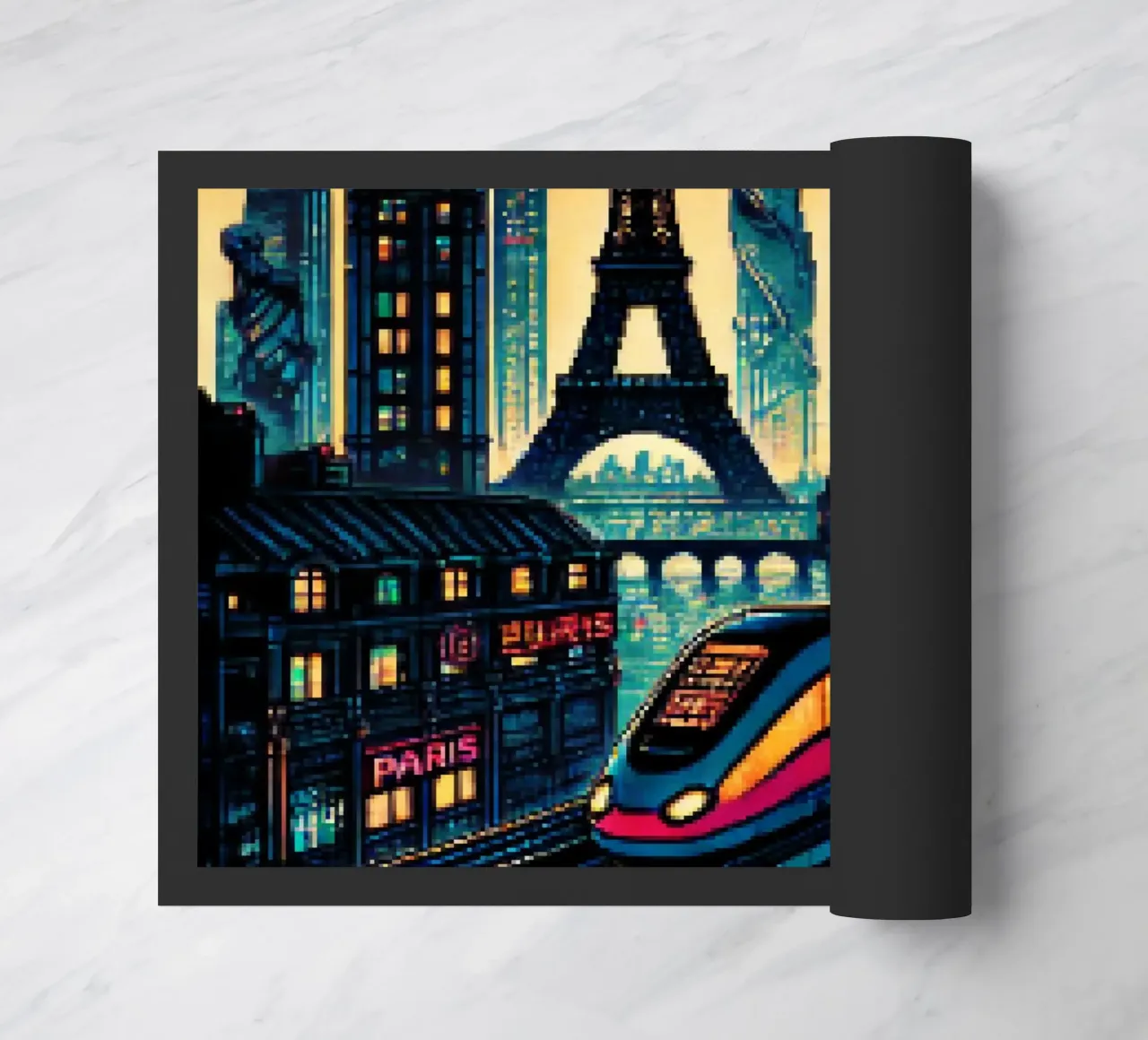 Parigi - Pixelart zerbino da pixelart