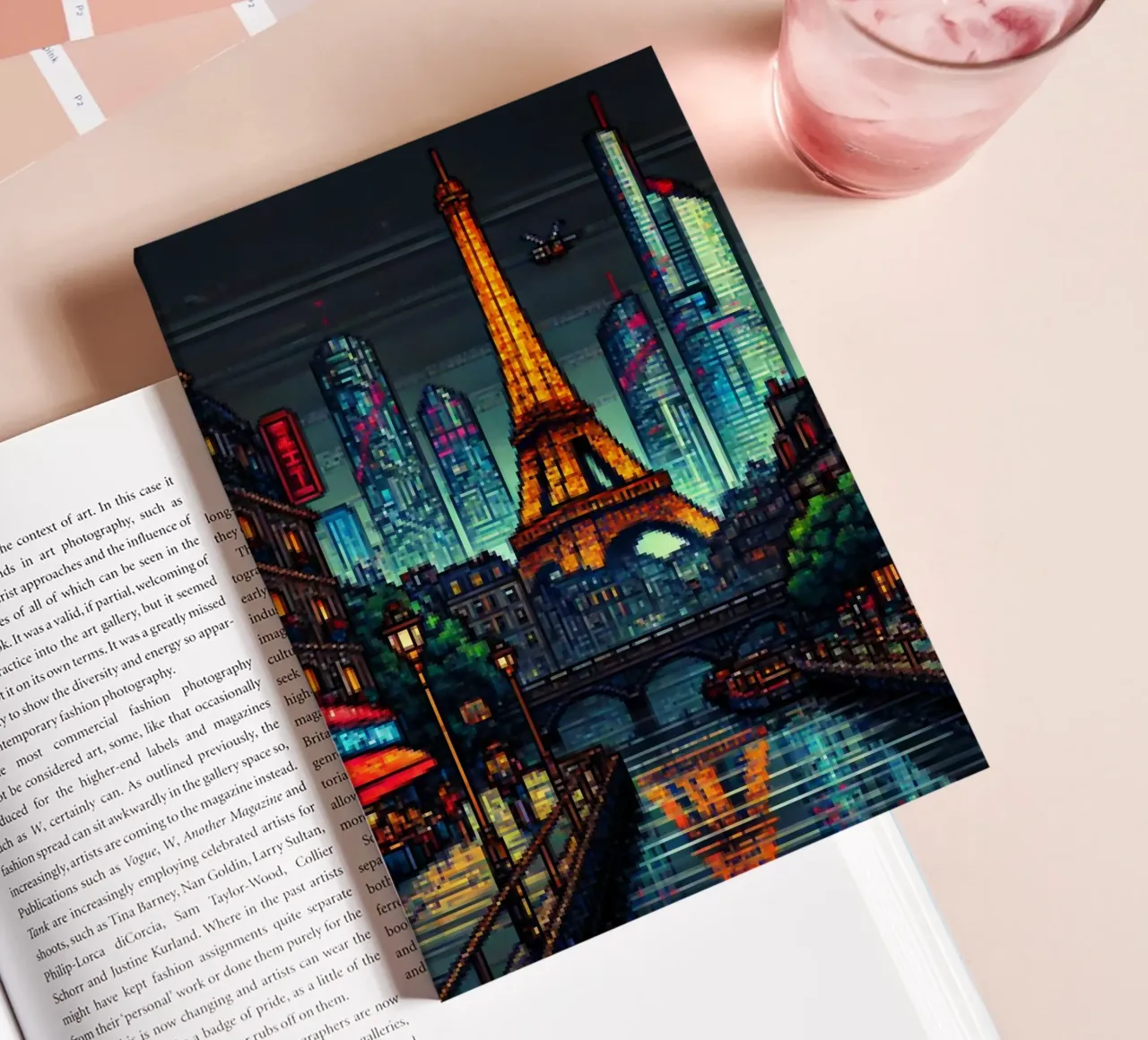 Paris - Pixelart notebook by pixelart