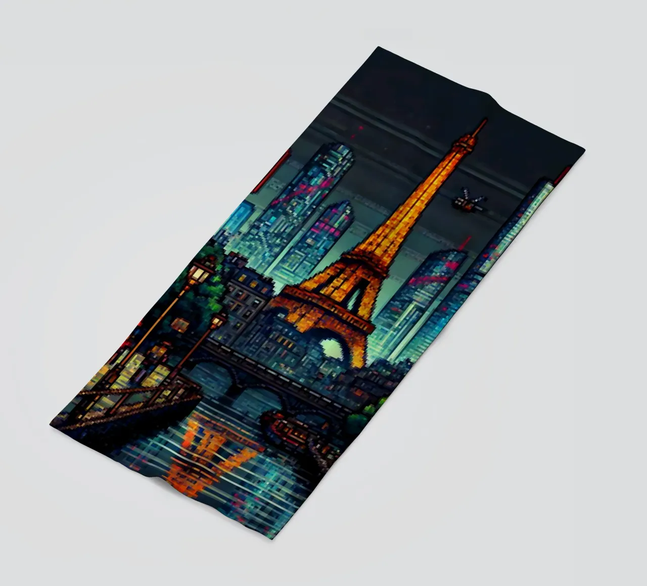 Parigi - Pixelart telo mare da pixelart