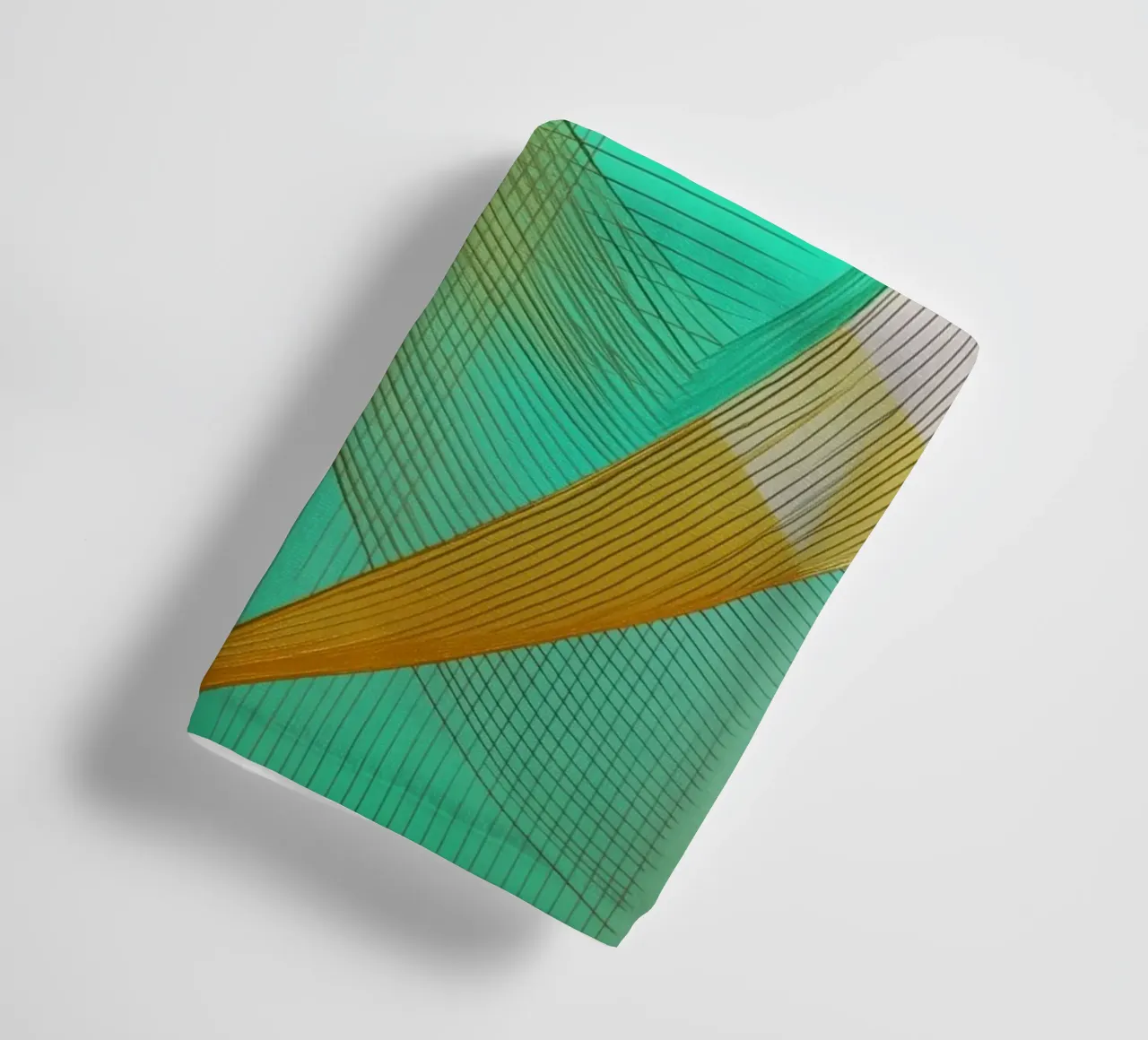 Abstract with gold towel by Imagine