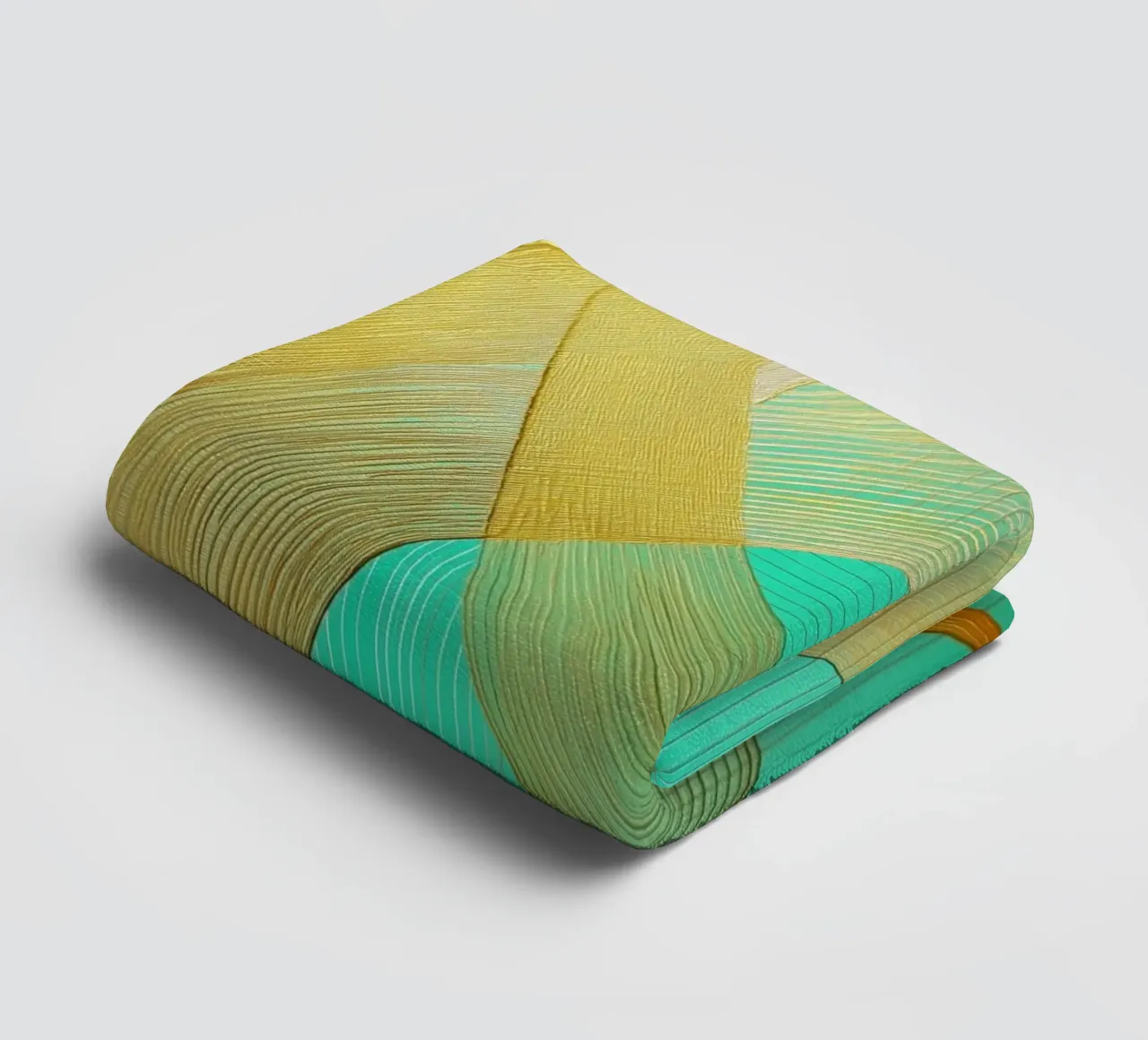 Abstract with gold towel by Imagine