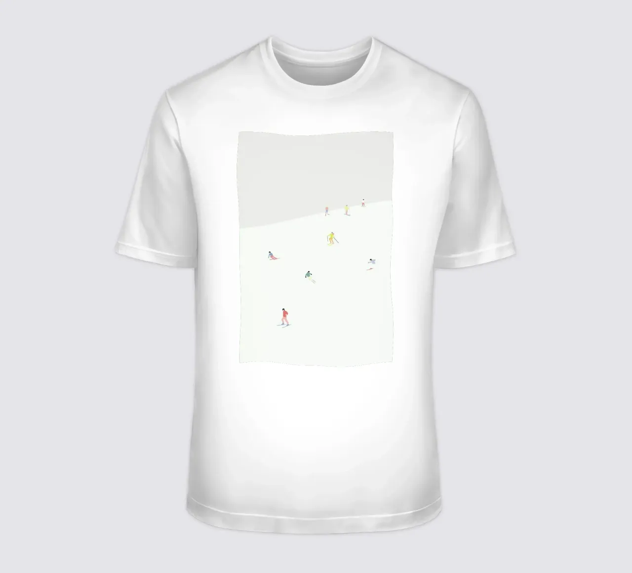 Skibakken t-shirt da Swen Swensøn