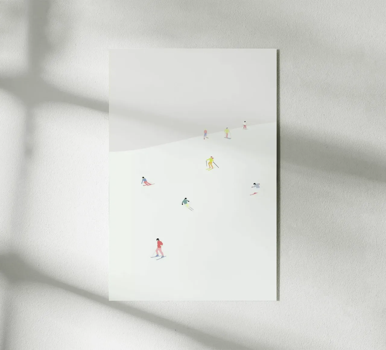 Skibakken plexiglass da Swen Swensøn