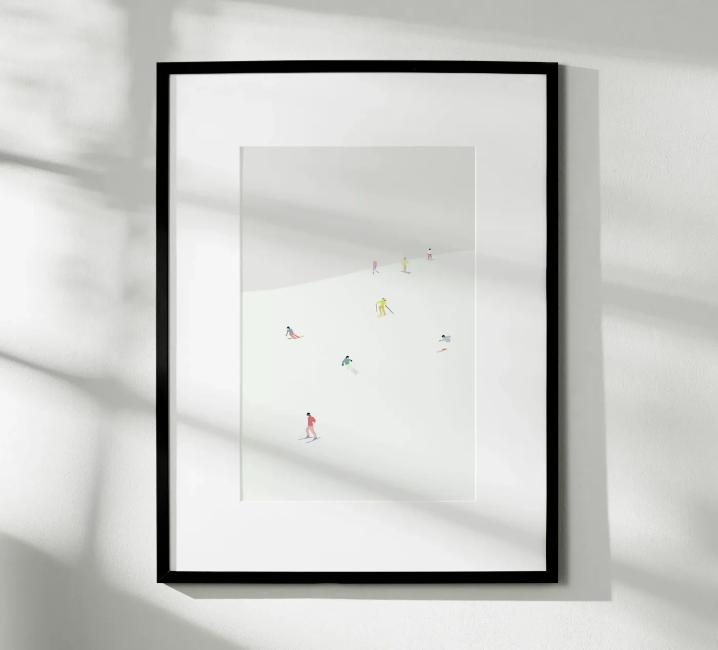 Skibakken poster da Swen Swensøn