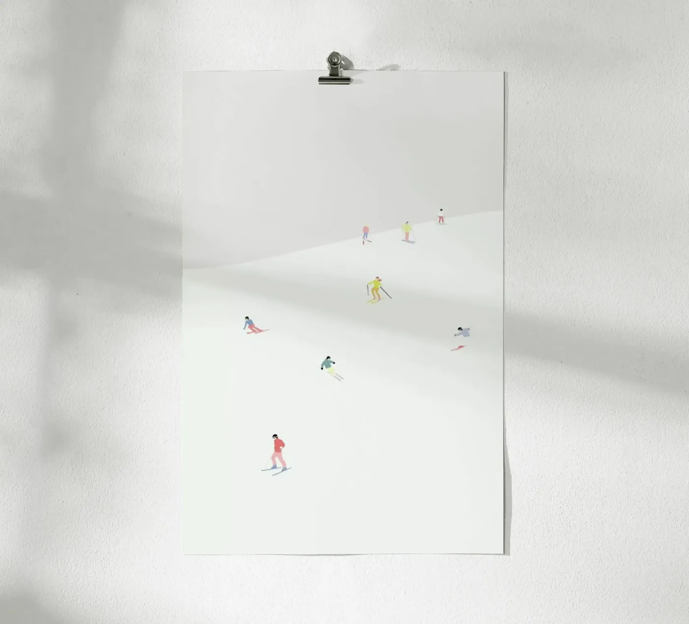 Skibakken poster da Swen Swensøn
