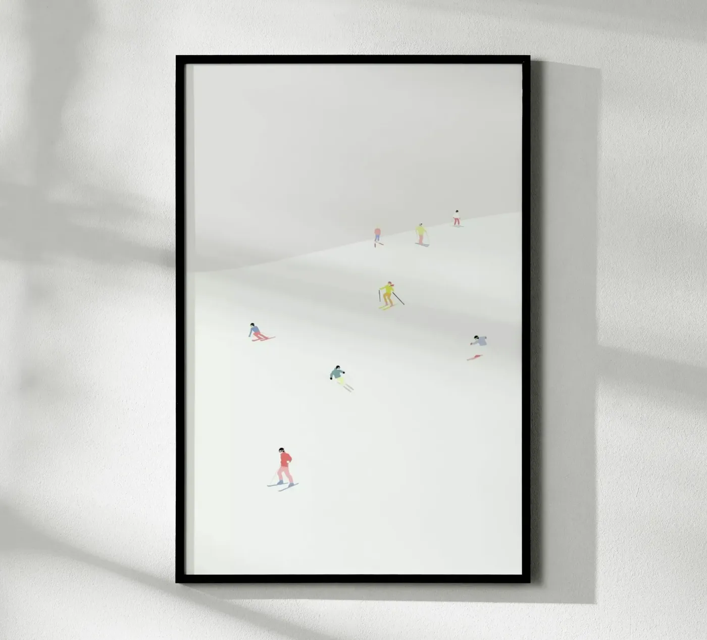 Skibakken poster da Swen Swensøn