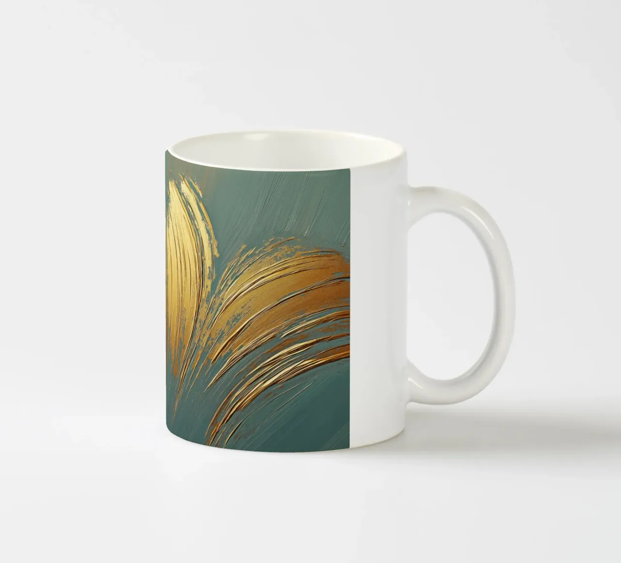 Oro astratto tazza in ceramica da Imagine